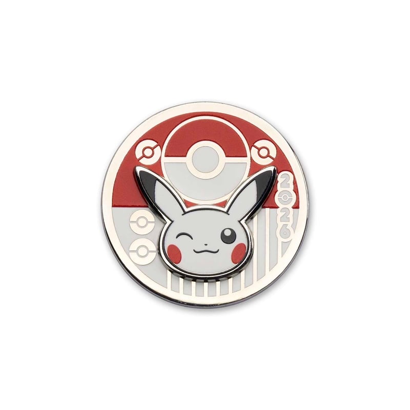 【激レア】ポケモン ピカチュウ グランドオープニング ピンバッジ 海外ポケモンセンターグッズ ピカチュウ2026ニューイヤーピンバッジ