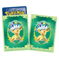 ポケモンカード 中国BOX封入 カードアルバムギフトセット カードスリーブ (64枚) 【リーフィア】