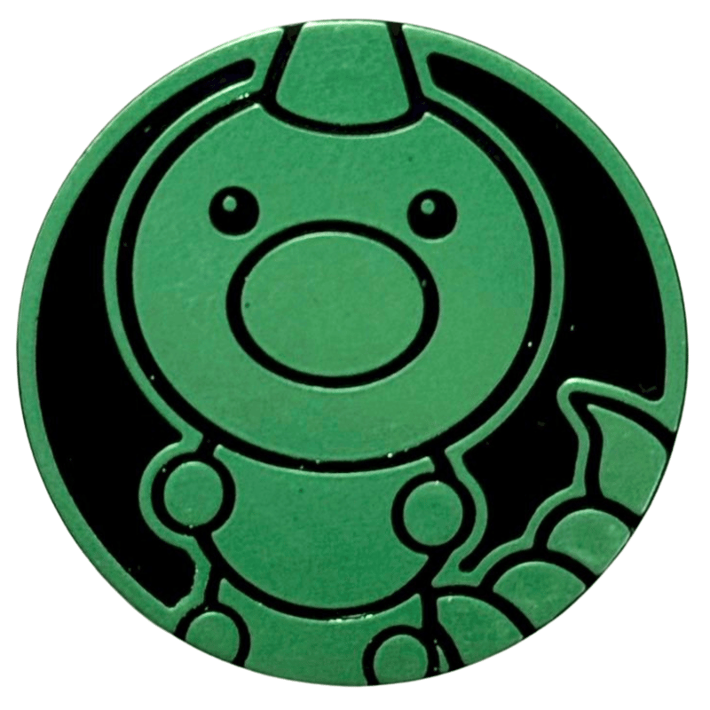 ポケモンコイン (2025)【ビードル】（151惊/グリーンノンホロ/ Regular