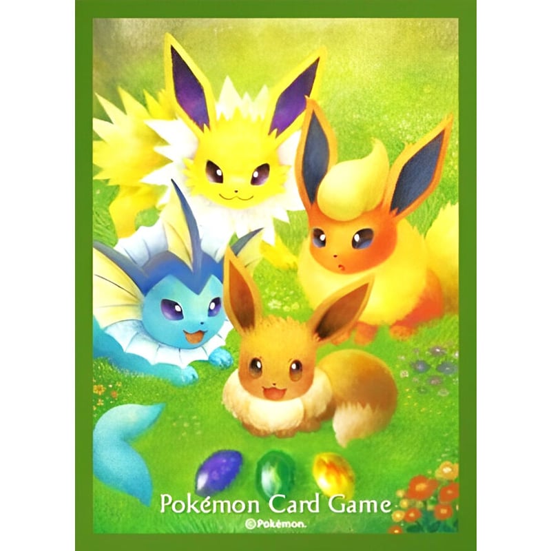 バラ】 日版 ポケセン限定 イーブイと進化 スリーブ (2020