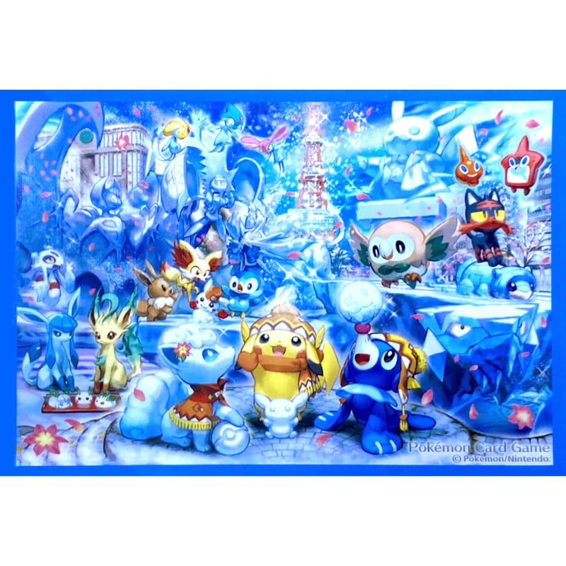 バラ】 日版 ポケセン限定 ポケモンセンター サッポロ スリーブ バラ】 日版 ポケセン限定 ポケモンセンター サッポロ スリーブ
