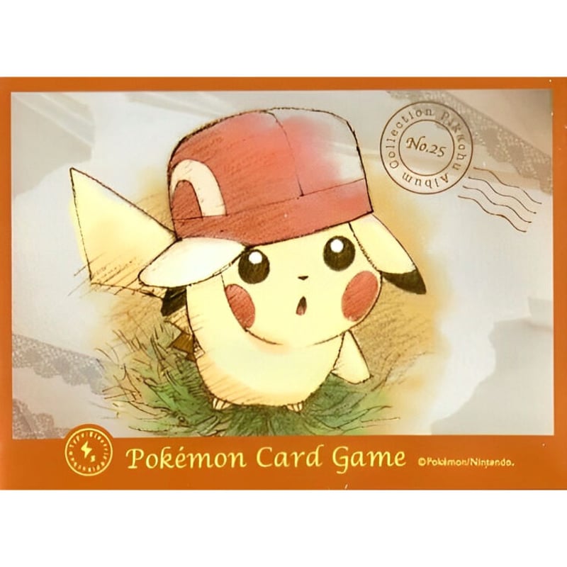 バラ】 日版 ポケセン限定 ぼうしをかぶったピカチュウ カロス バラ】 日版 ポケセン限定 ぼうしをかぶったピカチュウ カロス