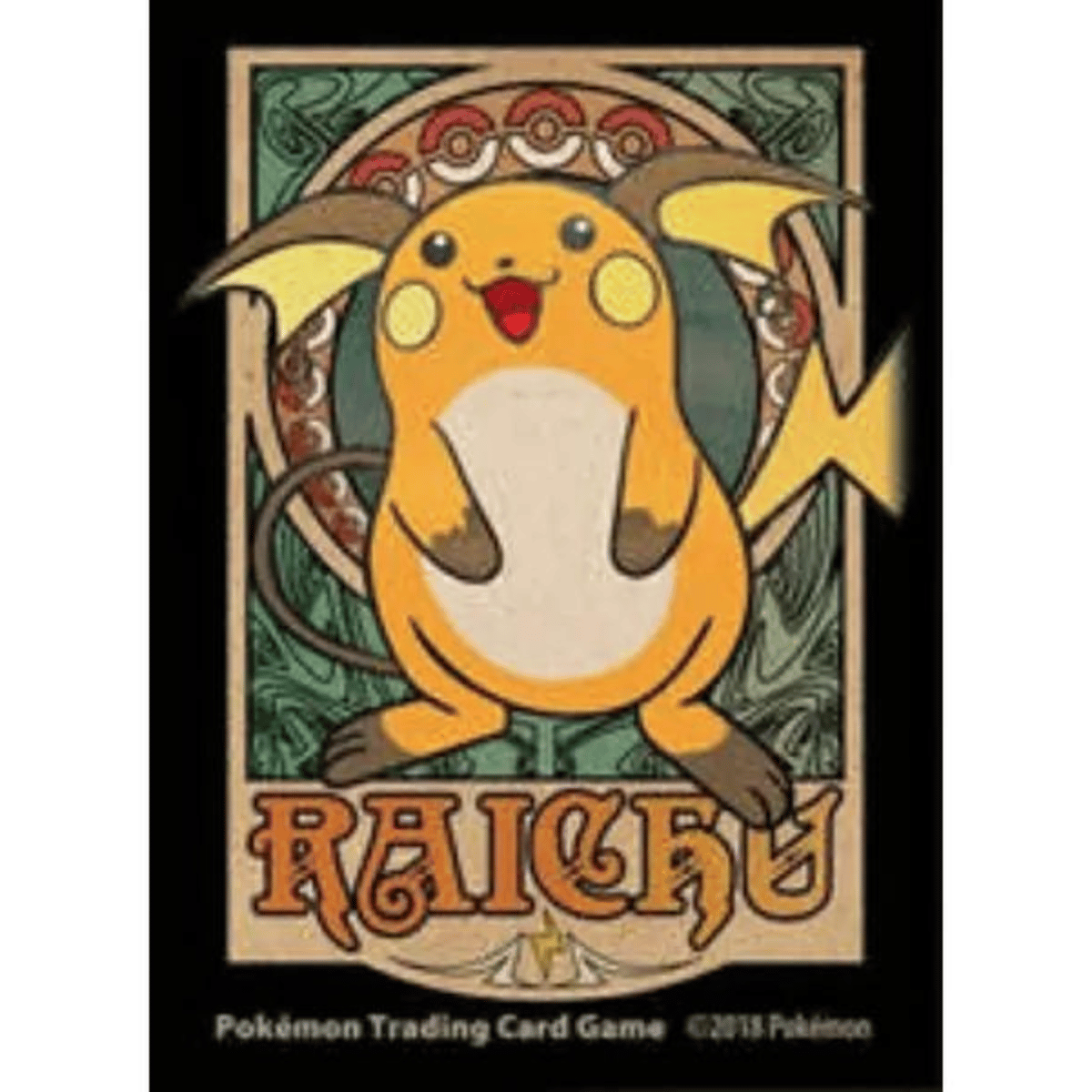 バラ】海外ポケセン限定 Raichu Art Nouveau(ライチュウ バラ】海外ポケセン限定 Raichu Art Nouveau(ライチュウ