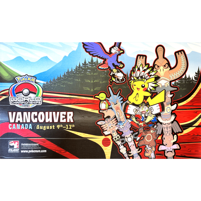 ポケモンカード 世界大会 WCS プレイマット 海外 2013 バンクーバー ポケモンカード 世界大会 WCS プレイマット 海外 2013 バンクーバー