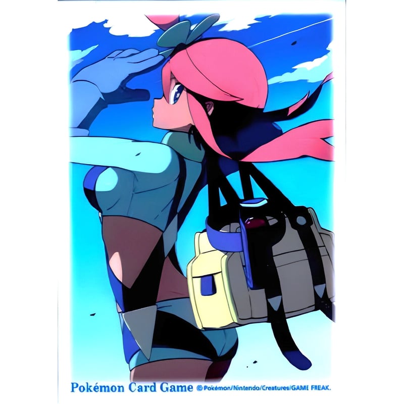 バラ】 日版 ポケセン・アニメイト限定 フウロ スリーブ (2011