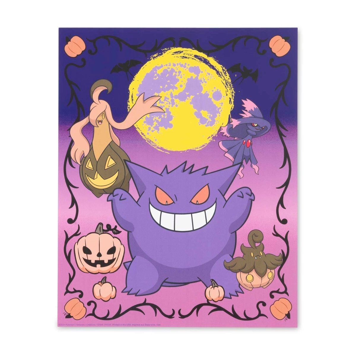 海外ポケモンセンター限定 ポケモン ハロウィン 怖い話 ポスター(5枚) 海外ポケモンセンター限定 ポケモン ハロウィン 怖い話 ポスター