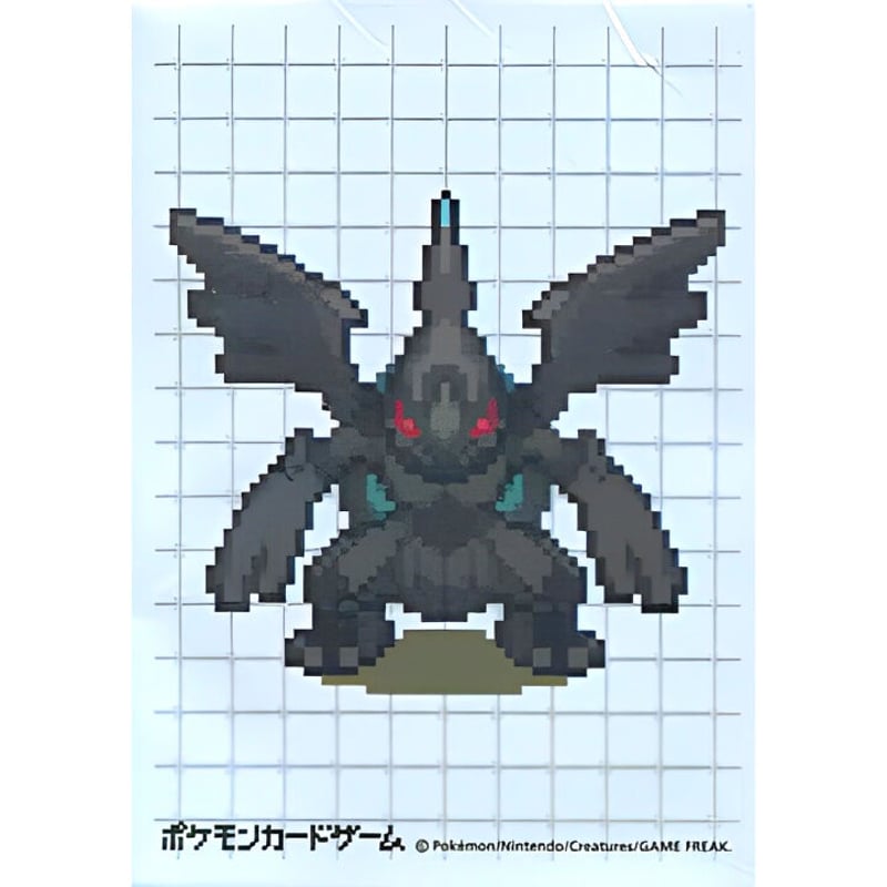 バラ】 日版 ポケセン限定 ゲームドット ゼクロム スリーブ バラ】 日版 ポケセン限定 ゲームドット ゼクロム スリーブ