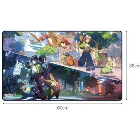 韓国限定 ポケモン LEGENDS ZA ミアレシティ プレイマット （60cm × 35cm）