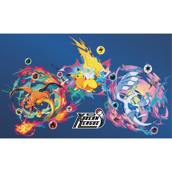 TCG名ポケモン韓国限定 Korean Leagu 2024  パオジアン プレイマット