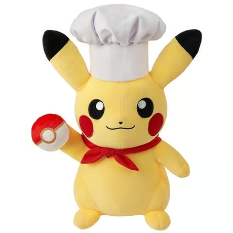 ポケモン 中国ポケモンセンター ホット&フレッシュベーカリーシリーズ ぬいぐるみ 約30×21×39 cm 【ピカチュウ】