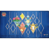 ポケモンカード 2017 North America International Championships プレイマット 【ピカチュウ・ライチュウ・フシギバナ・リザードン・カメックス】