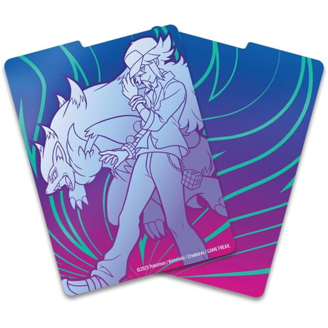ポケモンカード Journey Together Elite Trainer Box 仕切り板 (2枚セット) 【N & ゾロアーク】
