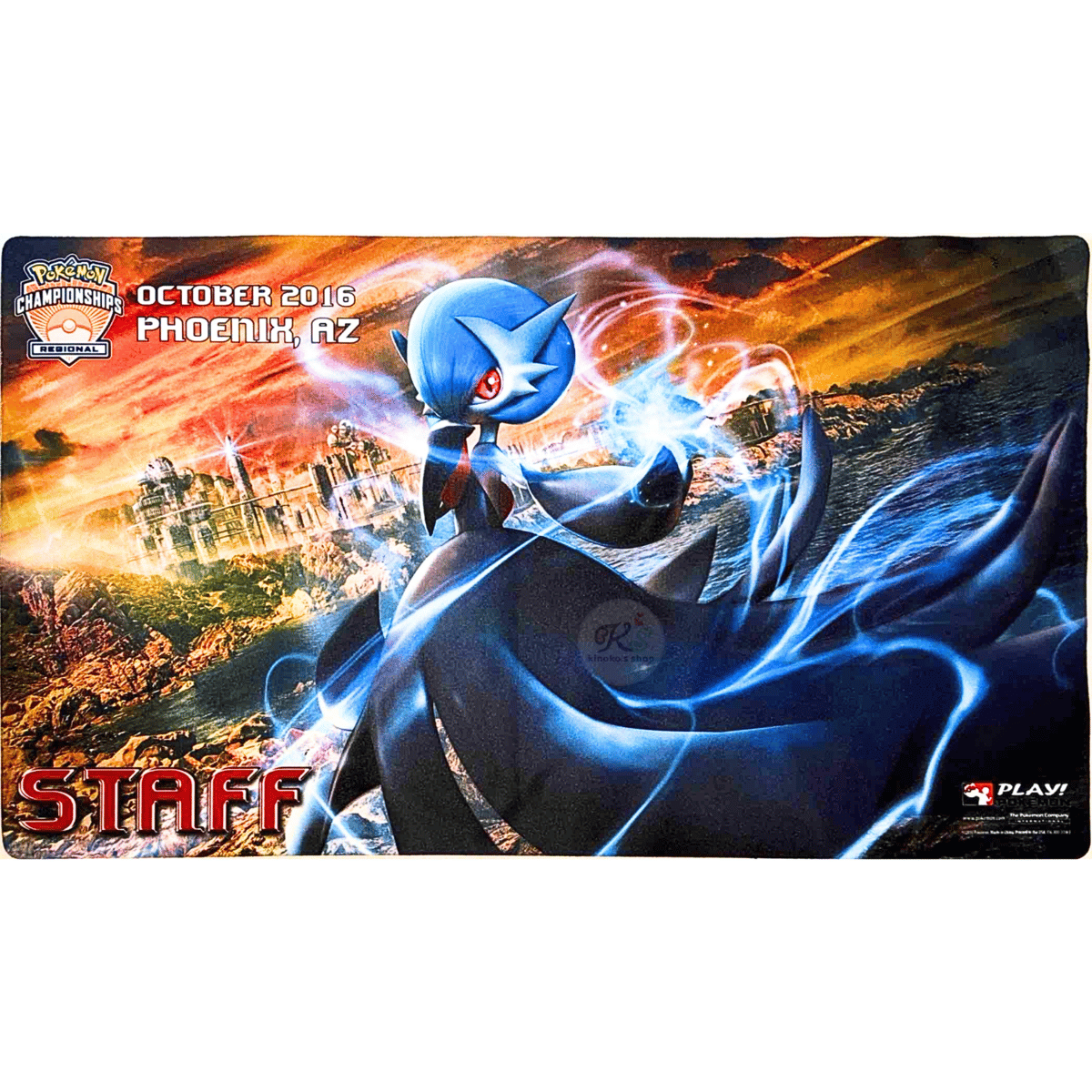 サーナイトプレイマット　海外　ポケモンチャンピオンシップス スタッフ2016 サーナイトプレイマット 海外 ポケモンチャンピオンシップス
