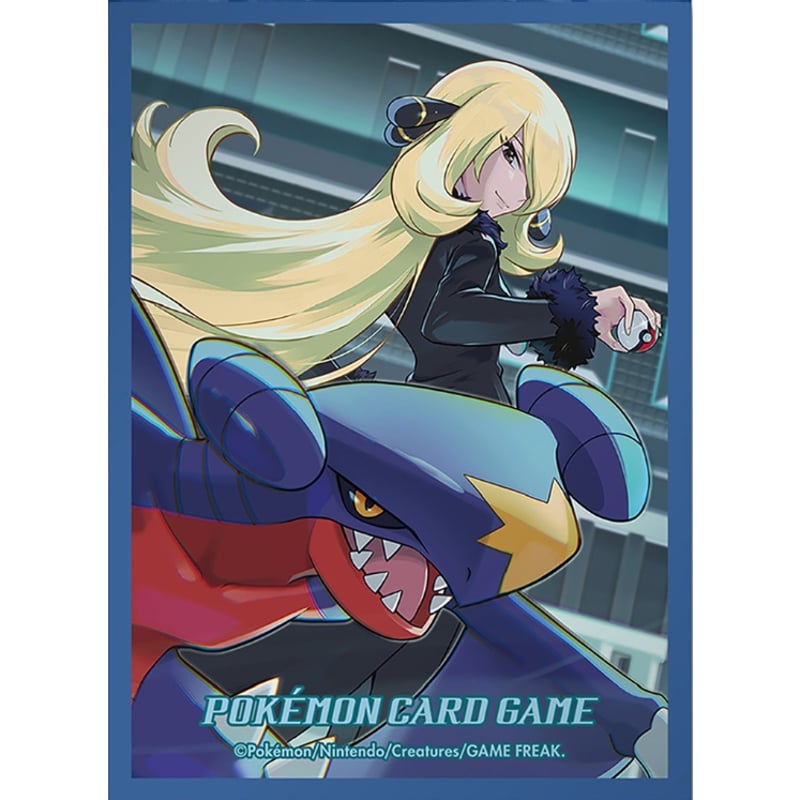 バラ】日版 ポケセン限定 シロナ＆ガブリアス Ver.2【ブルー