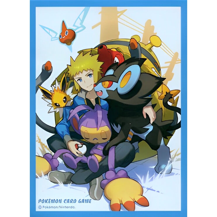 バラ】 日版 ポケセン限定 デンジ スリーブ (2017) | kinoko's shop