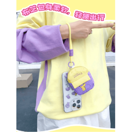 海外ポケモングッズ Pokémon × HOLLYBOX ミニポーチ 【メタモン＆ピカチュウ】