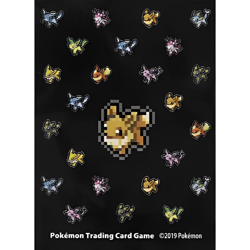 ポケモンカード Eevee Pixel Collection（ピクセル ブイズ）スリーブ