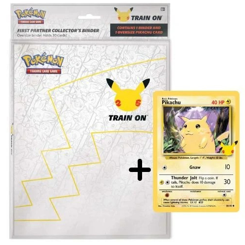 日本語版は入りません】ポケモンカード25th ピカチュウの25周年ロゴ