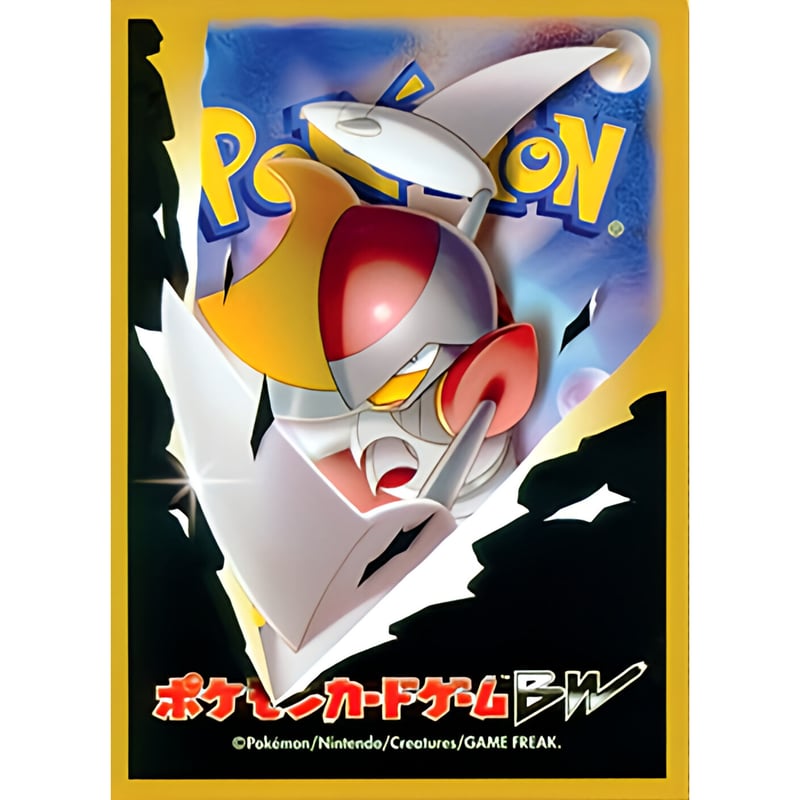 キリキザン　ジムチャレンジ　スリーブ　ポケモンカード　デッキシールド　60枚 バラ】 日版 ジムチャレンジ 参加賞 キリキザン (2011