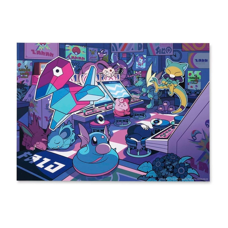 箱潰れの場合がございます】海外ポケセン限定 Night Arcade