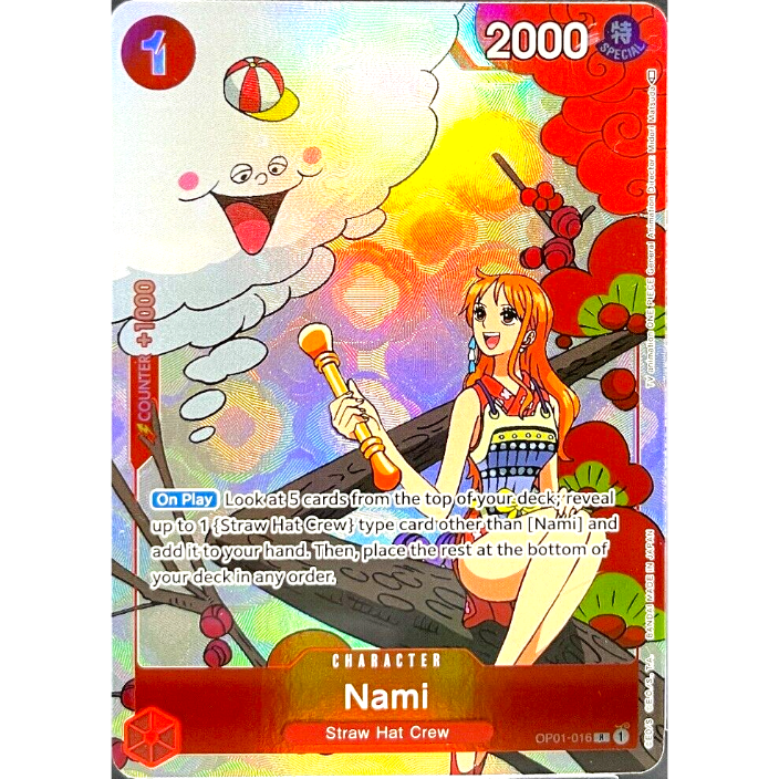 onepiececard Nami Alt Art 英語版 美品