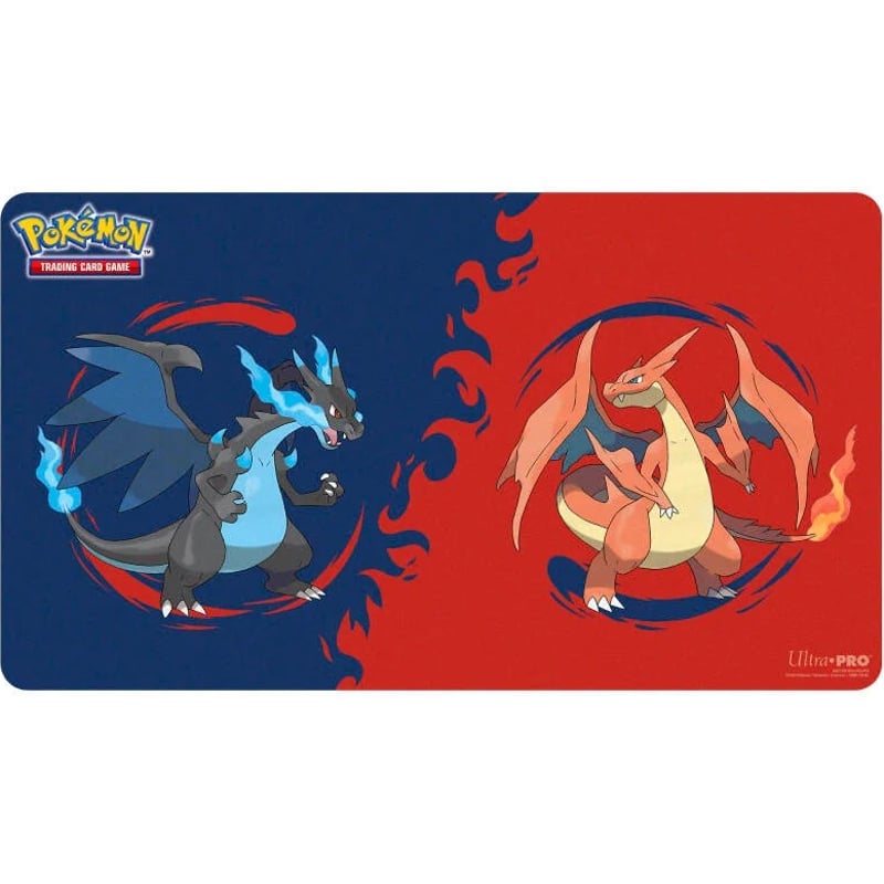 ポケモンカード Ultra Pro プレイマット 【メガリザードンX＆メガ