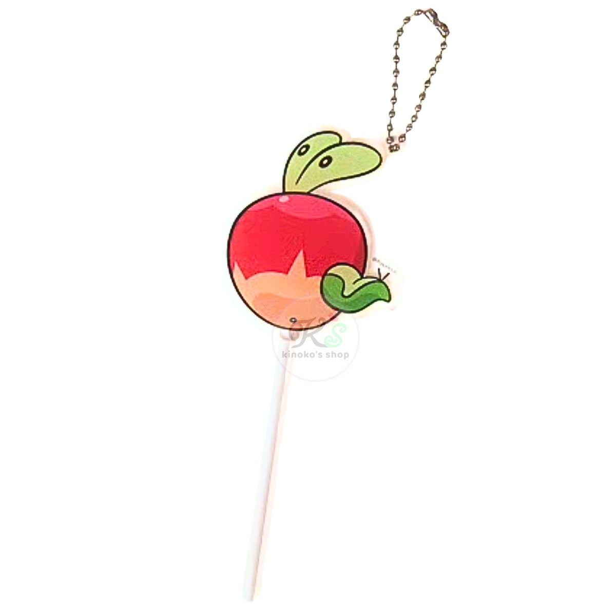 海外ポケモンセンター 果然一派 Apple on my eye カジッチュのアクリル