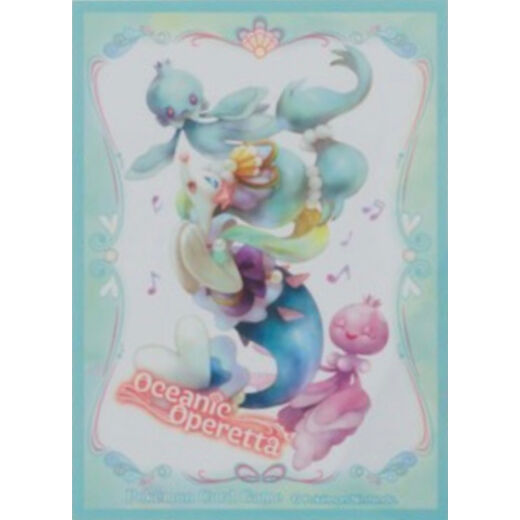 デッキシールド Oceanic Operetta アシレーヌ バラ】 日版 ポケセン限定 Oceanic Operetta アシレーヌ スリーブ (201