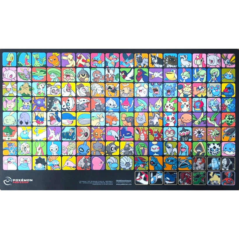 ポケモン　professor program イッシュ　プレイマット 海外限定】プロフェッサー プログラム プレイマット イッシュ
