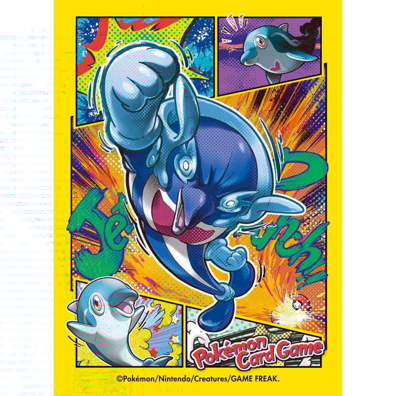 バラ】 日版 ポケセン限定 イルカマン スリーブ (2023 バラ】 日版 ポケセン限定 イルカマン スリーブ (2023