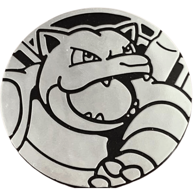 ポケモン カメックス風のチャレンジコイン PK-SVG-ポケモンコイン