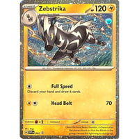 ゼブライカ（コロコロイチバン! 2025年1月号プロモ絵柄） 【コスモスホロ】 / Zebstrika - Scarlet & Violet Promo Cards (SVPEN 201)