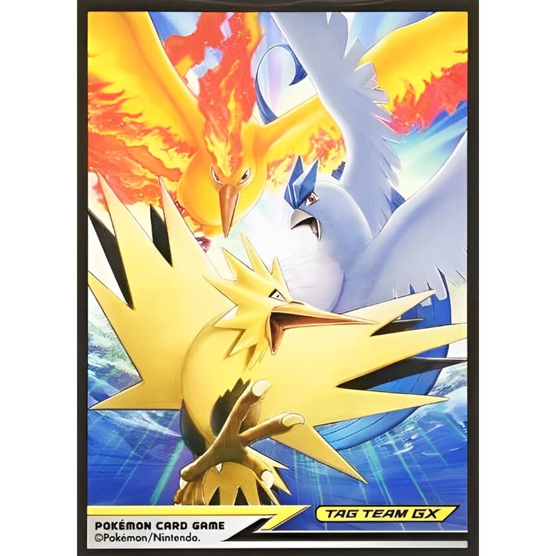 バラ】 日版 ファイヤー＆サンダー＆フリーザー TAG TEAM GX スリーブ