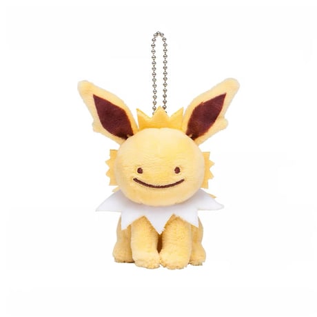 ポケモン 海外ポケモンセンターより輸入 へんしんメタモン ボールチェーン付きマスコット 【イーブイズ】