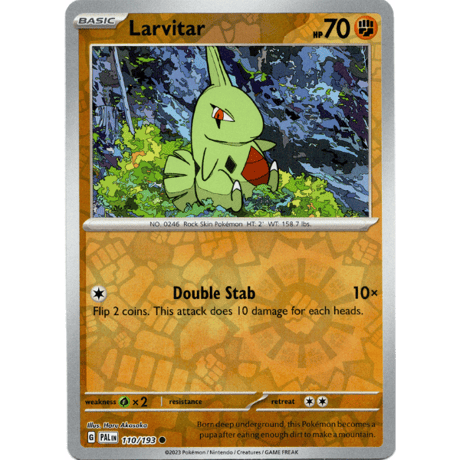 ヨーギラス【リバホロ】 / Larvitar - Paldea Evolved(110/193)