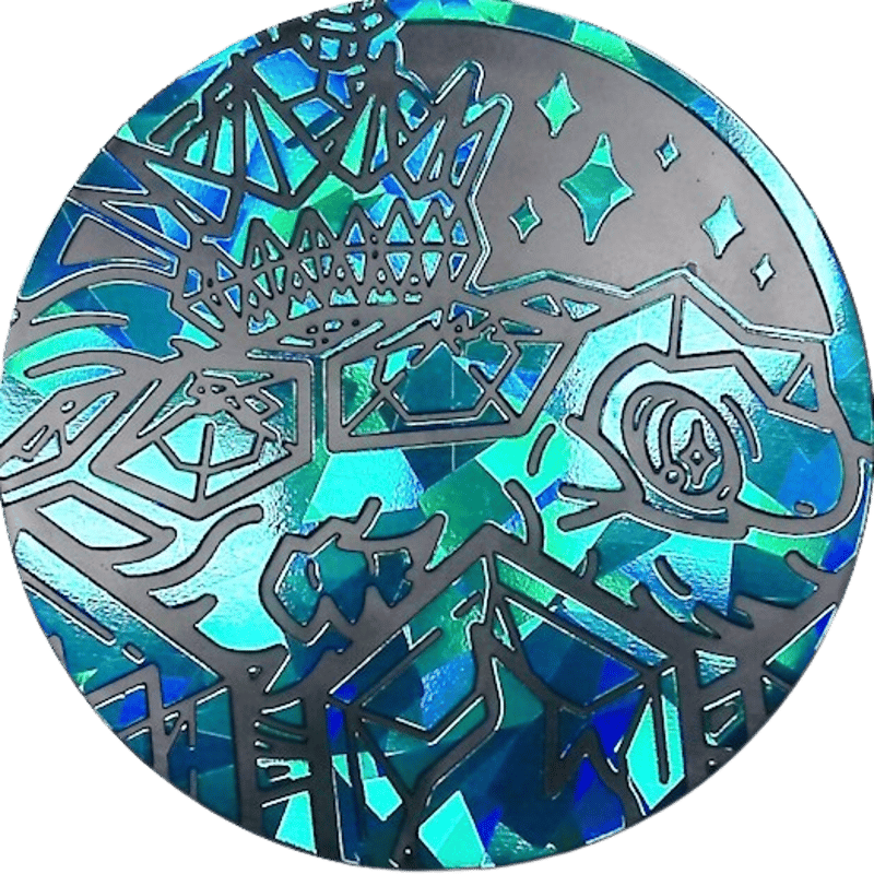 ポケモンコイン (2024)【ステラフォルムテラパゴス】 （ブルークラック