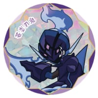【細かなスレや凹み等ある場合がございます】 中国限定 宝石包缶バッジ 【ソウブレイズ】