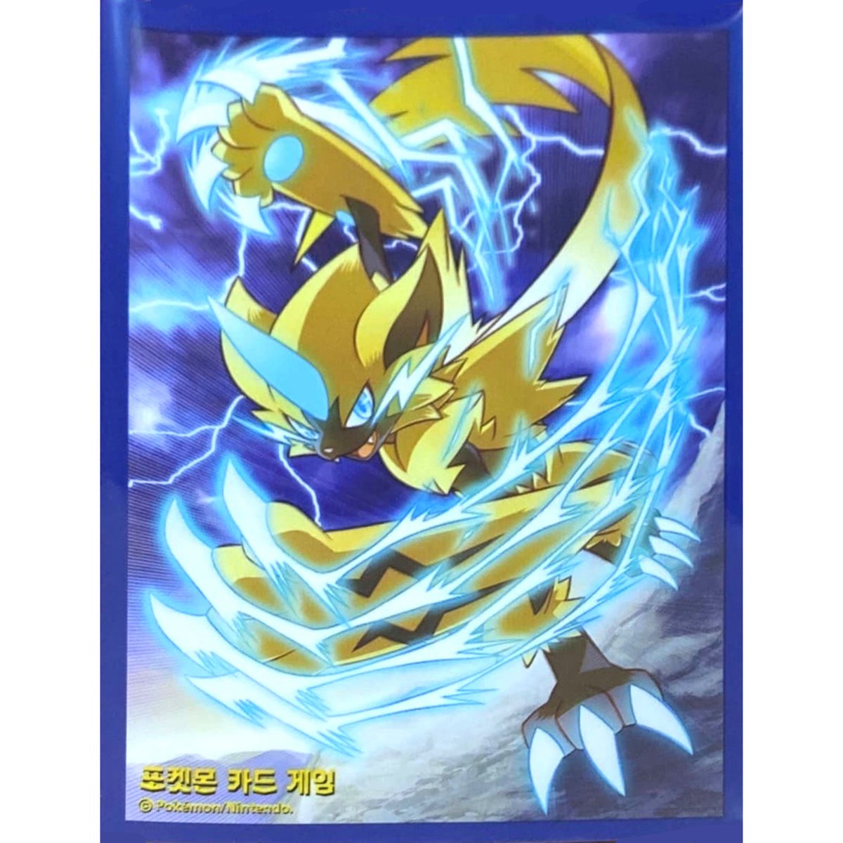 ポケモンカードゲーム プレイマット ゼラオラ　韓国 ポケモンカードゲーム プレイマット ゼラオラ 韓国 ポケモン