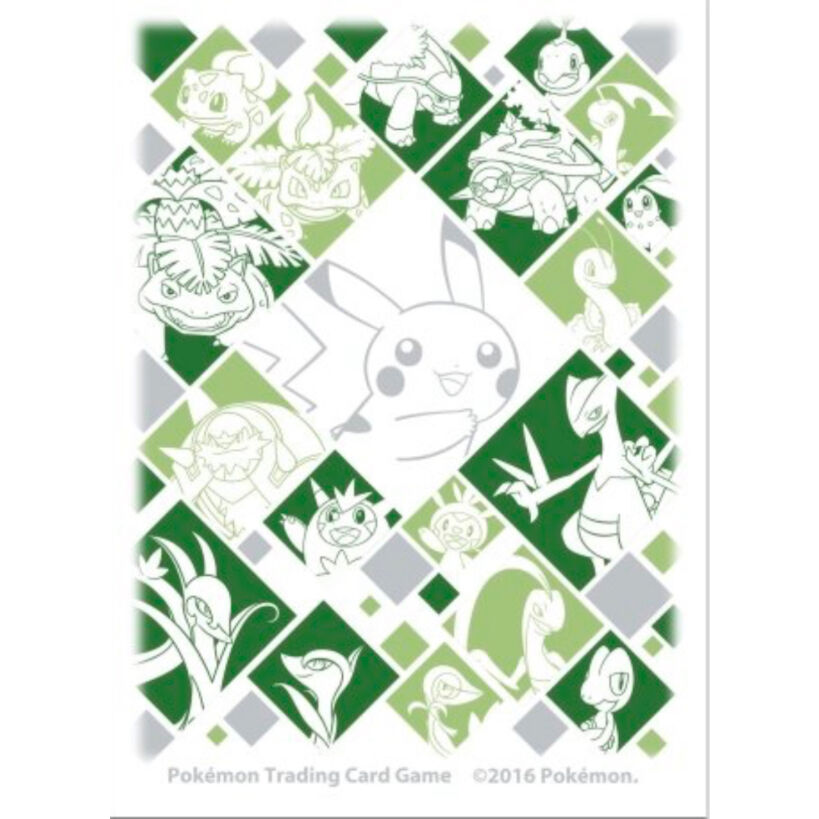 バラ】 海外ポケセン限定 Just My Type: Grass （緑） スリーブ (201