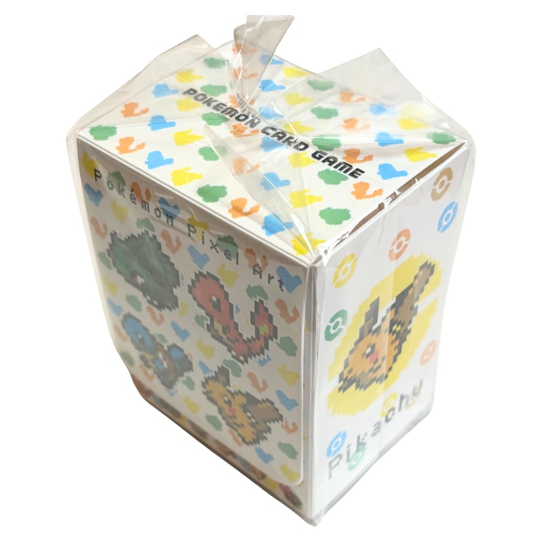 ポケモンカード 韓国限定 デッキボックス 【Pokémon Pixel Art】 | kino