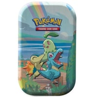 ポケモンカード 25th Celebrations Mini Tin 【ジョウト地方:チコリータ・ヒノアラシ・ワニノコ】