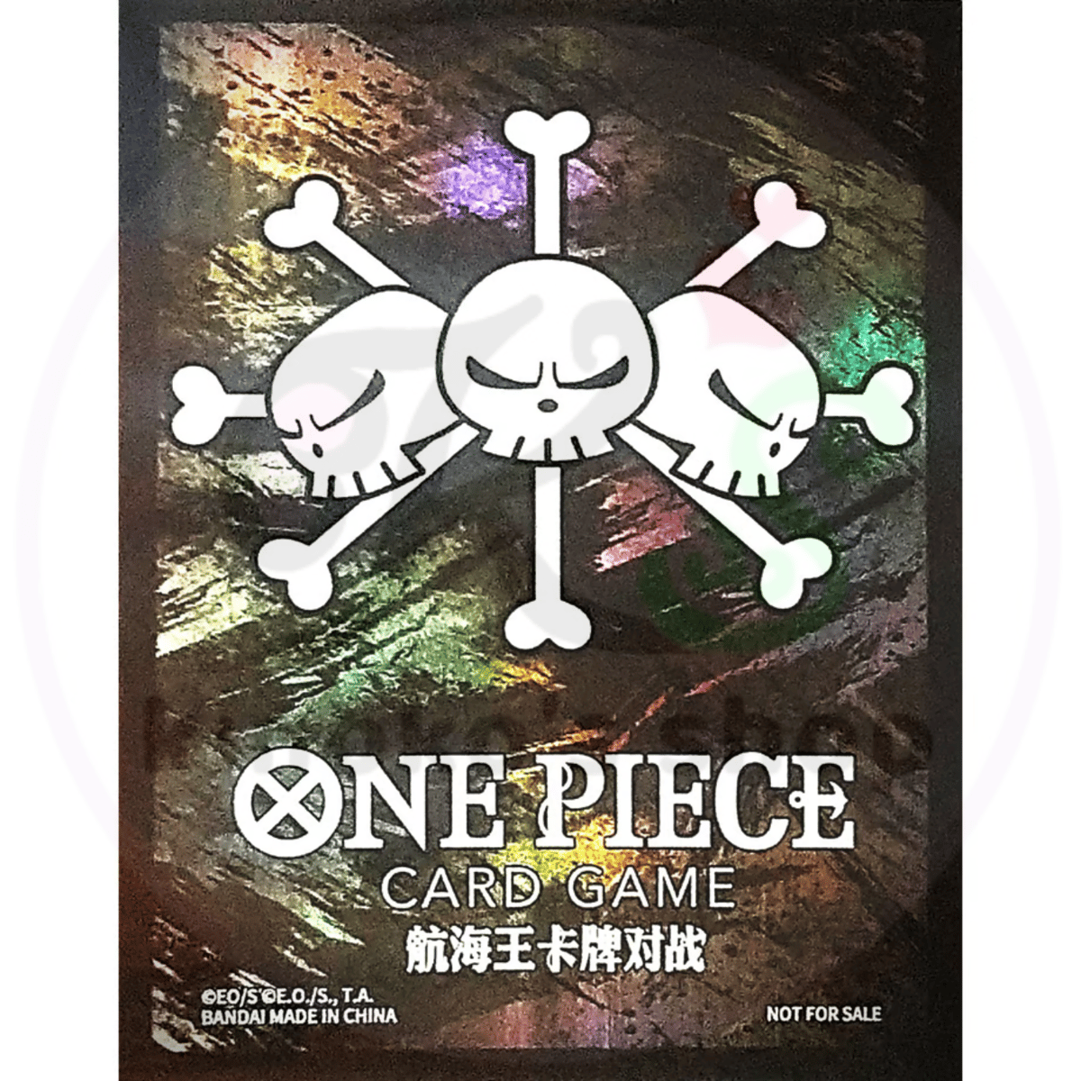 ONE PIECE ワンピース　ルフィ　海賊旗　スリーブ　40枚 ONE PIECE ワンピースルフィ海賊旗スリーブ40枚