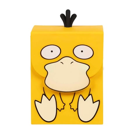 【外箱凹みの場合がございます】海外ポケモンセンター限定 立体シリコンデッキケース（Pokémon TCG Deck Buddies シリーズ）【コダック】