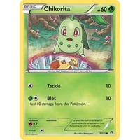 チコリータ（スペシャルセット ホウオウ+ルギア プロモ絵柄）【ノーマル】 / Chikorita - BREAKpoint (1/122)