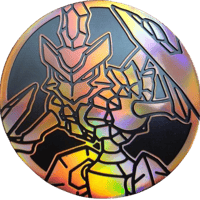 ポケモンコイン (2022)【バサギリ】 （オレンジレインボーホロ/ Jumboサイズ）