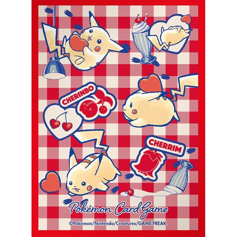 バラ】日版 ポケセン限定 ピカチュウとハート【レッド】（2025