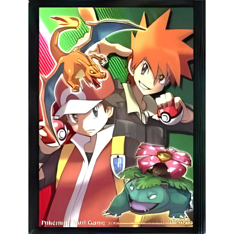 バラ】 日版 ポケセン・アニメイト限定 レッド・グリーン