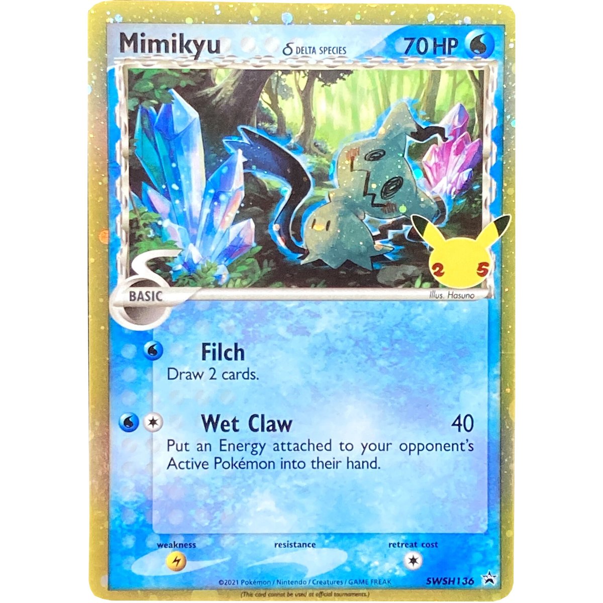 【PSA10】ミミッキュ デルタ種 Mimikyu Delta Species ミミッキュ（δ種）【海外限定絵柄】 / Mimikyu (Delta Species