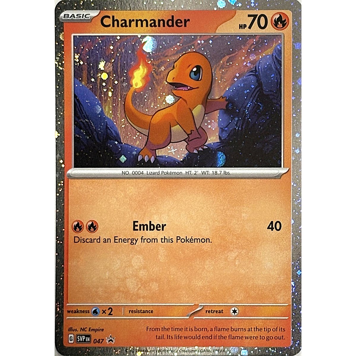 ヒトカゲ（151 カードファイルセット プロモ絵柄） 【コスモスホロ