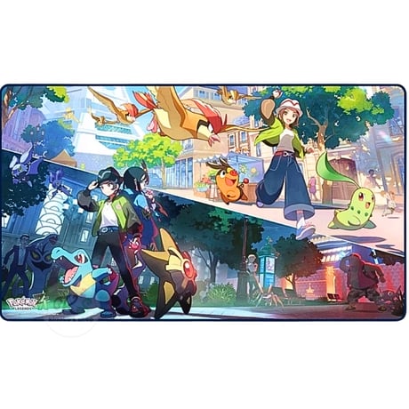 韓国限定 ポケモン LEGENDS ZA ミアレシティ プレイマット （60cm × 35cm）